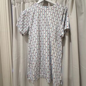 Hill House - Nightgown - Floral Stripe